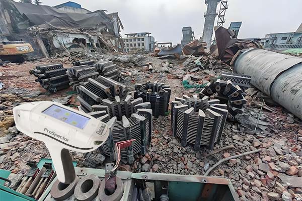 便攜式光譜儀的廢舊金屬回收